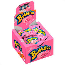 ADAMS CHICLE BUBBALOO TUTTI FRUTT DP 60UN